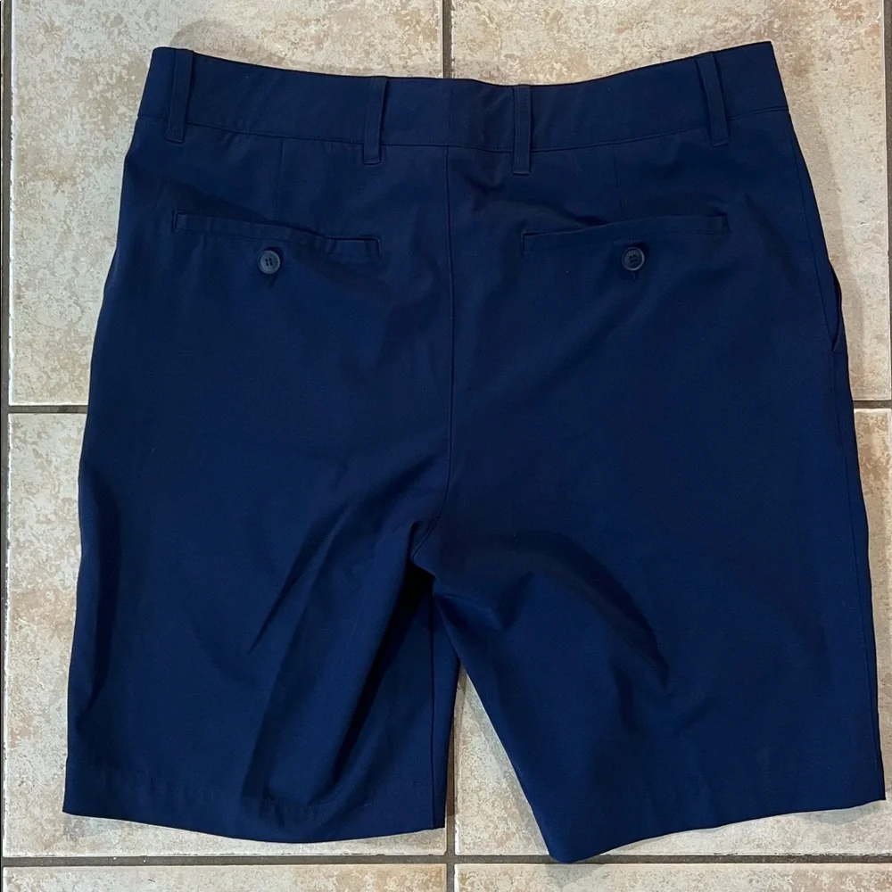 Men's Lacoste Sport Navy Performance Shorts Regular Fit,‎ Sz US 33